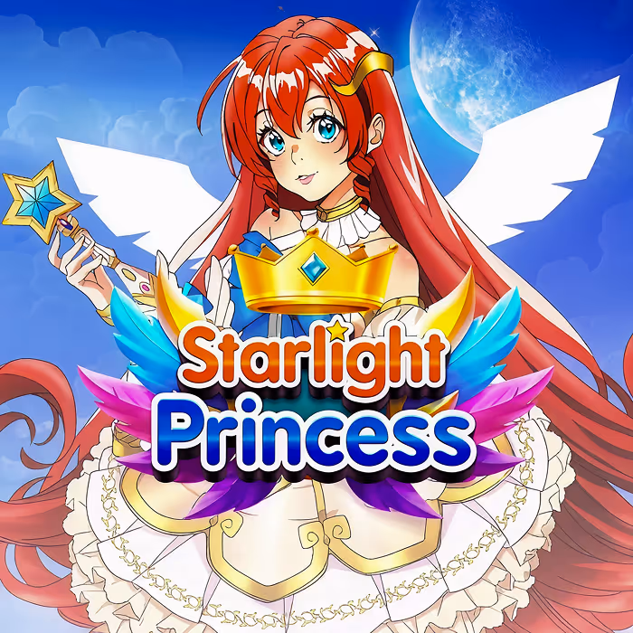 Starlight Princess anime-inspired slot with tumbling reels mechanic
