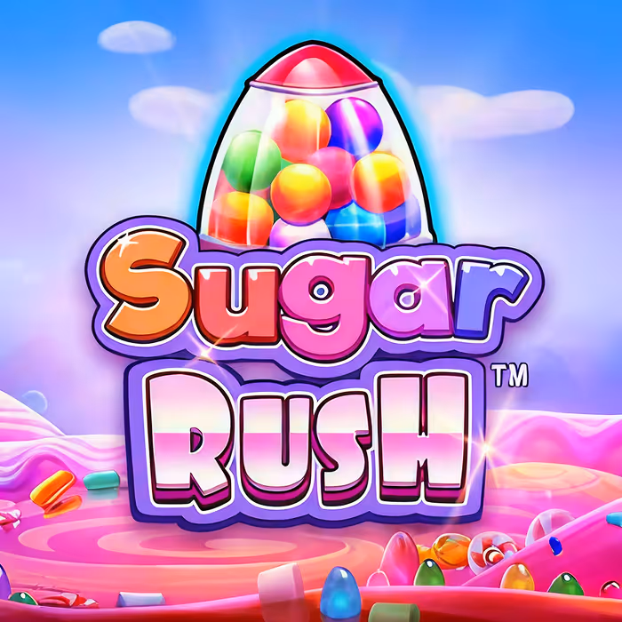 Sugar Rush colorful slot game with cluster pays system