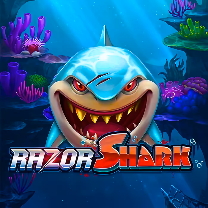 Razor Shark underwater adventure slot with mystery stacks feature